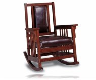 Oak Finish Rocker