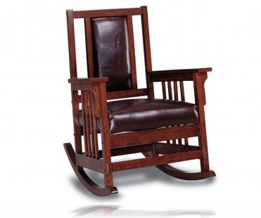 Oak Finish Rocker